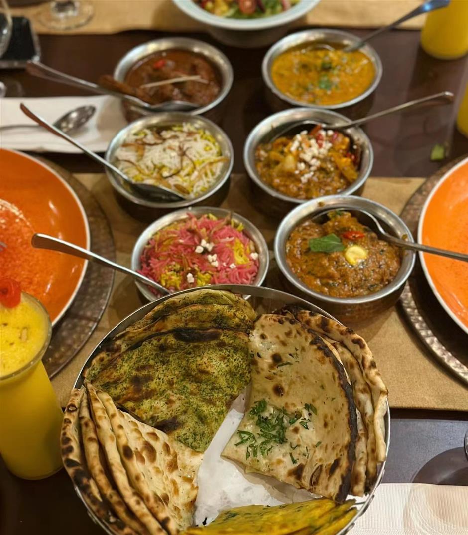 Flavors of Indian cuisine are in the spices
