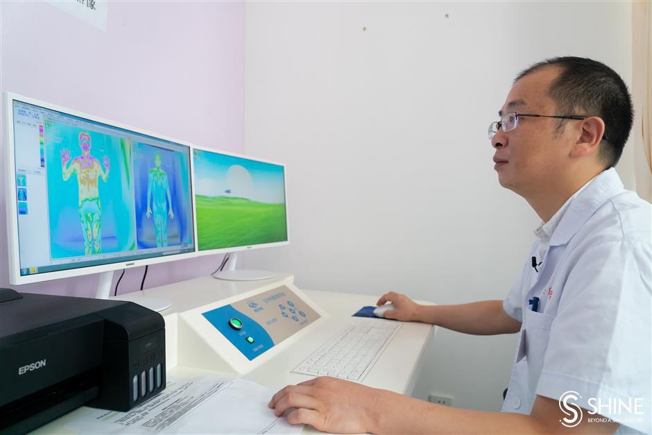 Healing in the traditional Chinese method