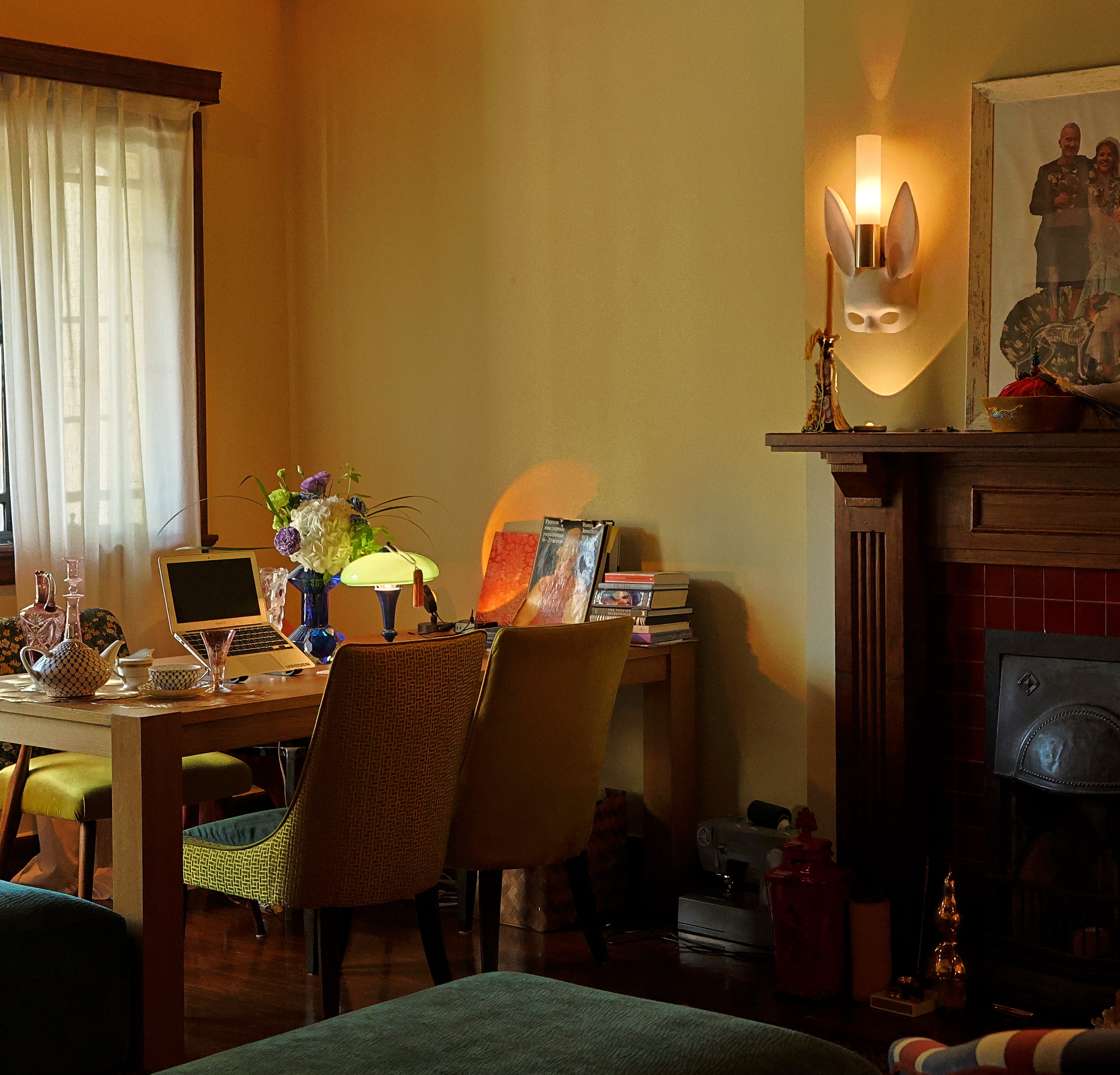 Color, craft and memory in Xenia's historic apartment